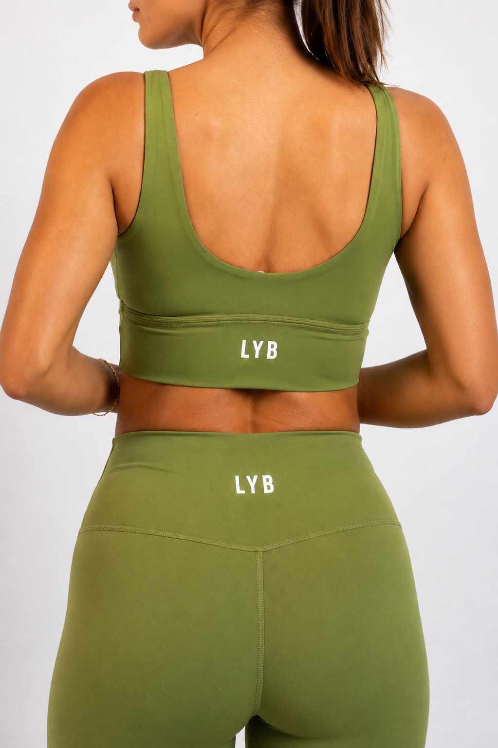 Aura matcha green top