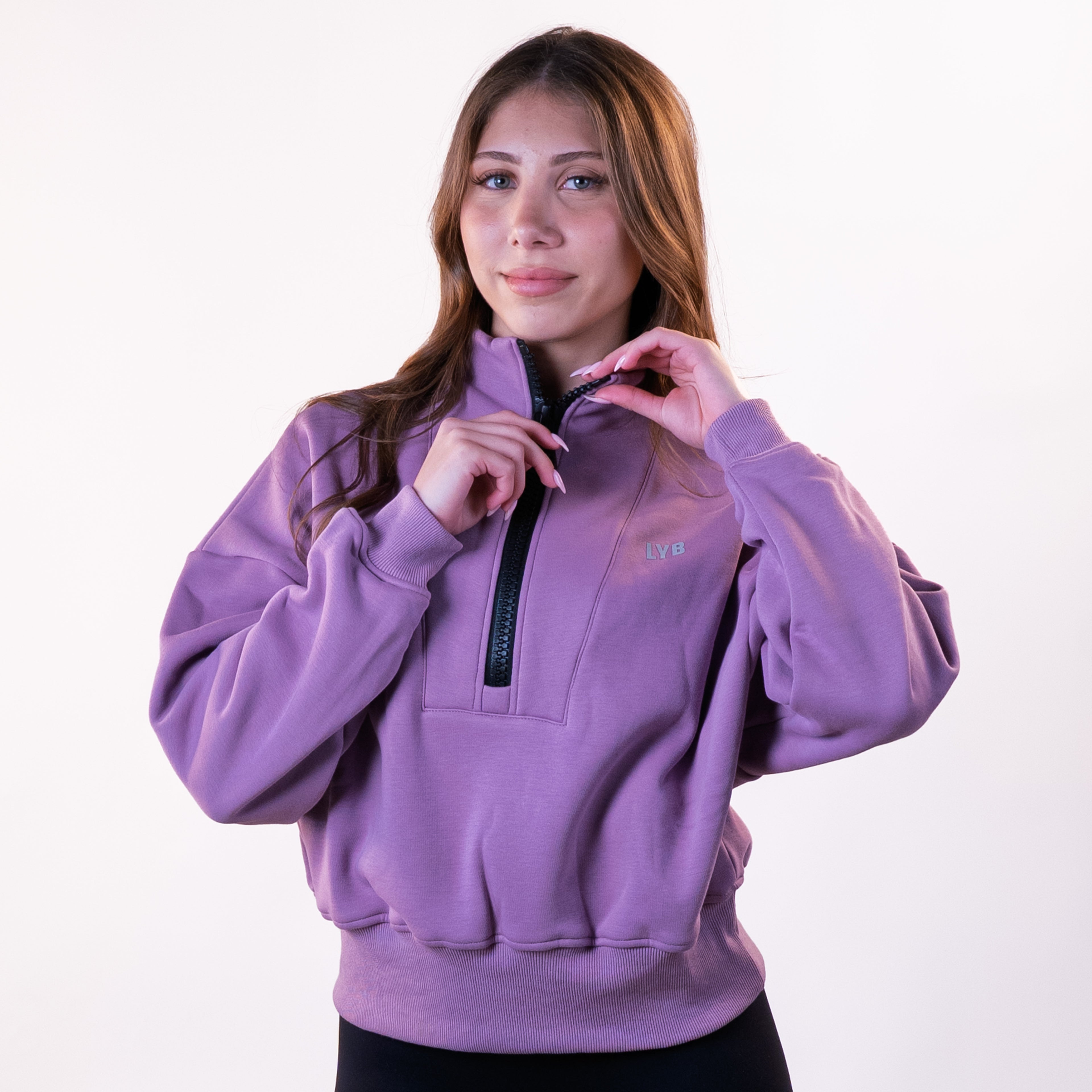 Half Zip Lavender Herb