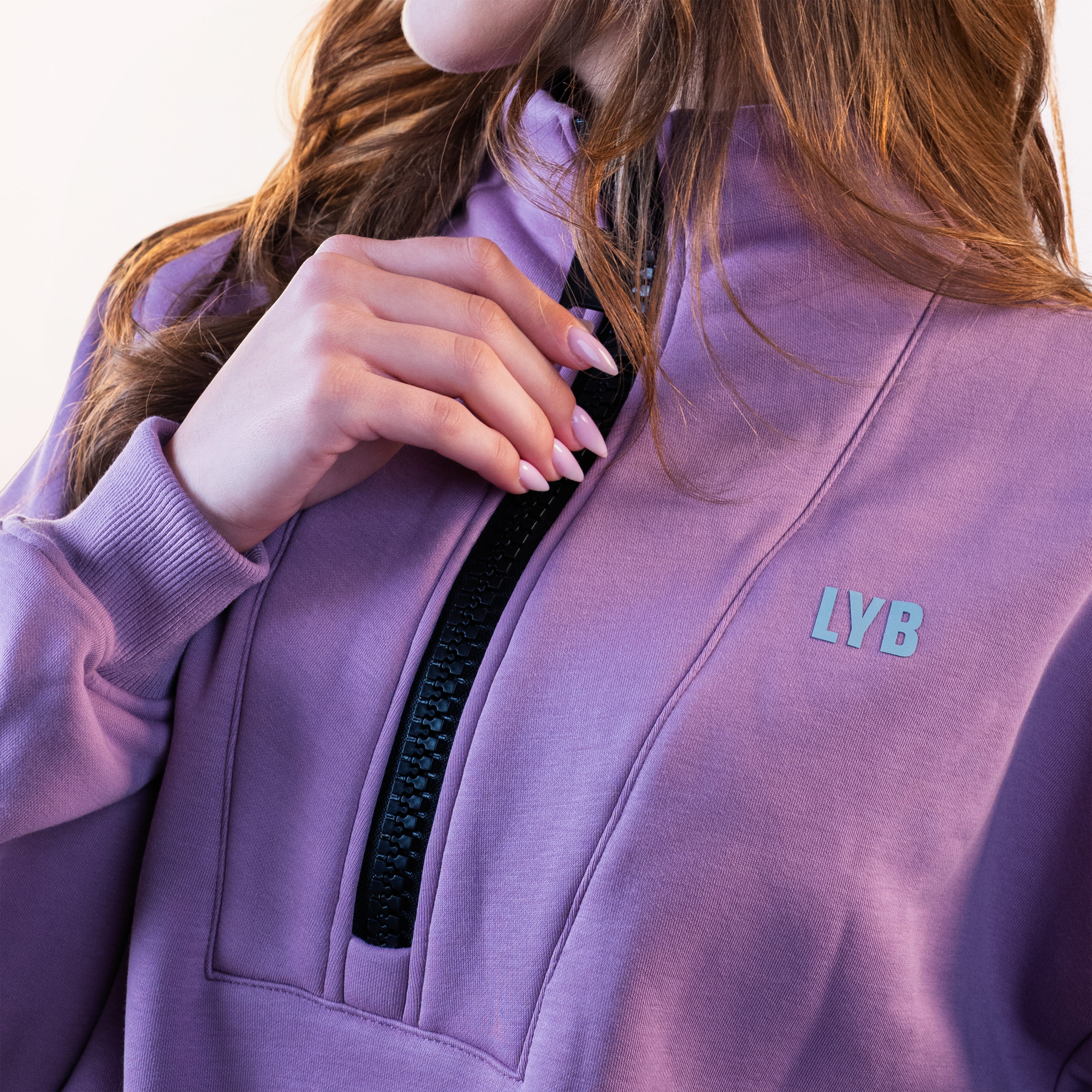 Half Zip Lavender Herb