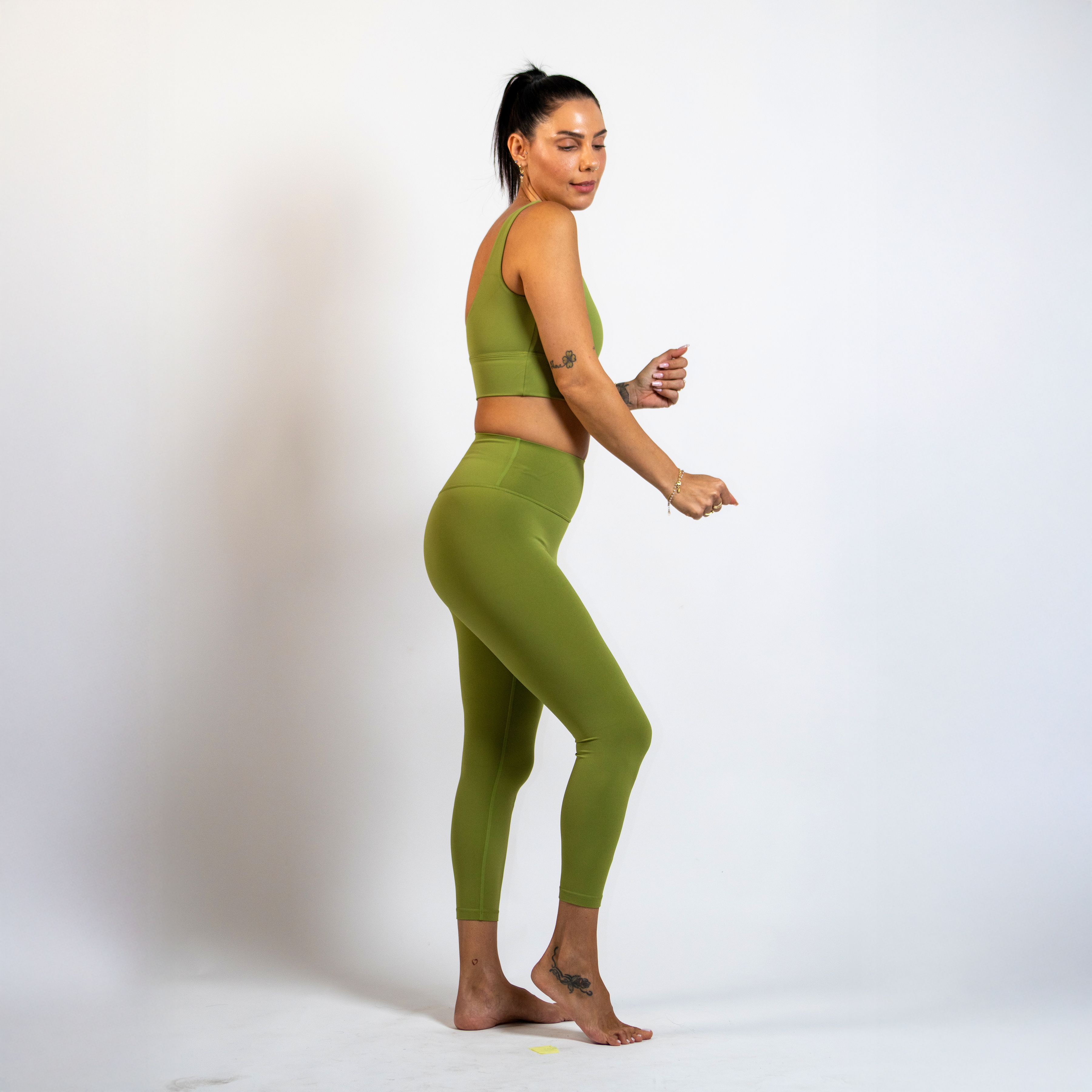 Aura Legging Matcha Green